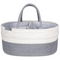 Cotton Rope Diaper Caddy Storage Basket